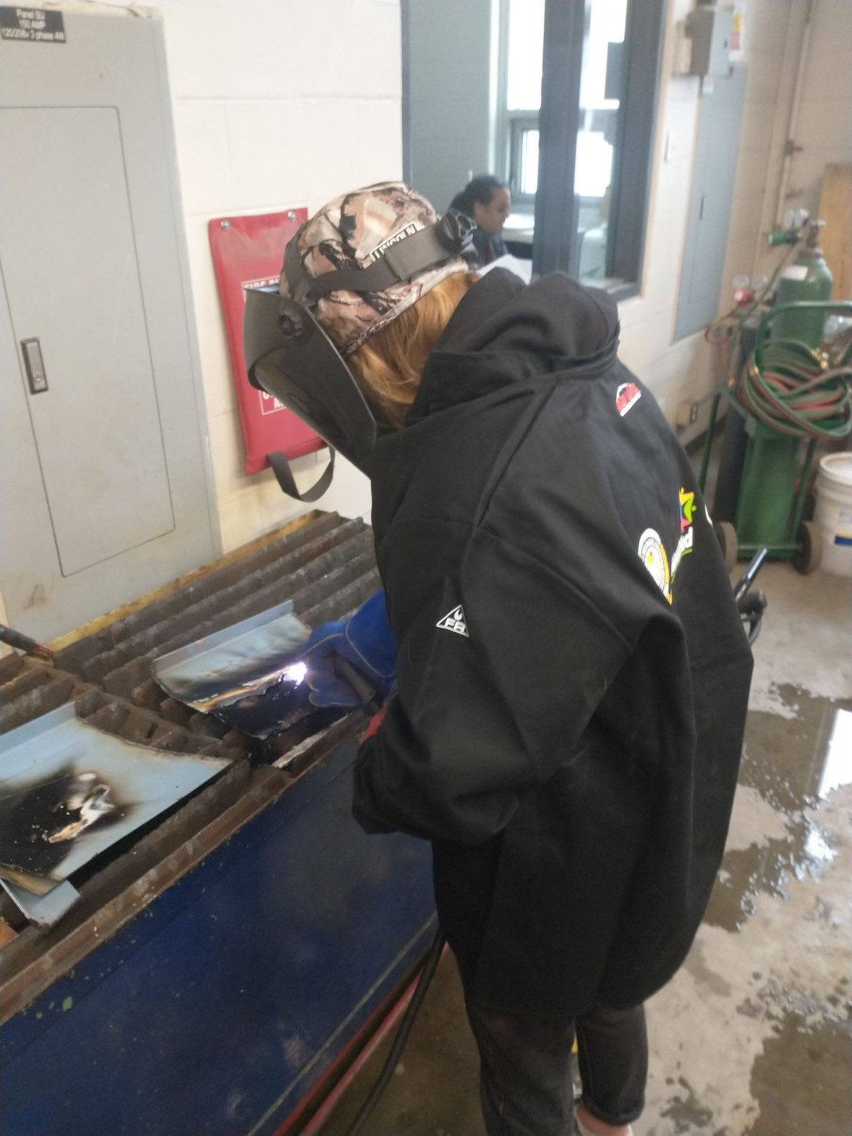 Donation of PPE helps students continue their welding education